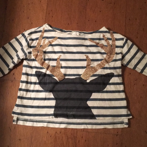 Crewcuts Other - CrewCuts reindeer shirt 2T